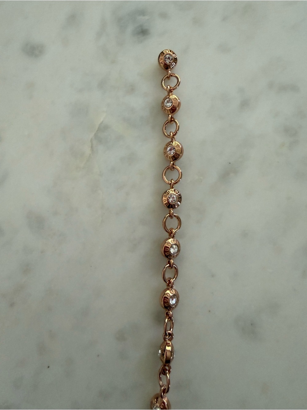 henri bendel Rose Gold Adjustable Collar Necklace - Picture 4 of 5